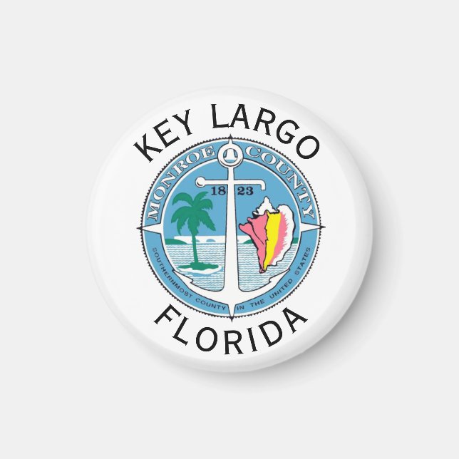 Aimant Key Largo - Florida Keys (Devant)