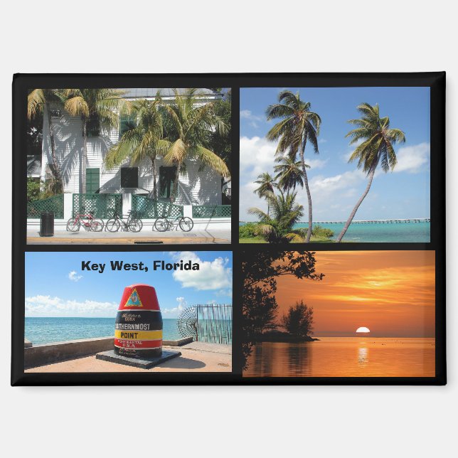 Aimant Key West historique Floride États-Unis (Recto)