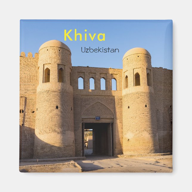 Aimant Khiva - Ouzbékistan (Devant)
