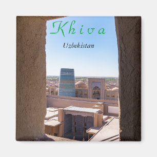 Aimant Khiva, Ouzbékistan - Minaret mineure de Kalta