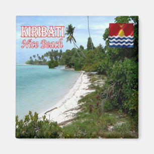 Aimant KI - Kiribati - Nice Beach