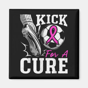 Aimant Kick For A Cure Sensibilisation au Cancer du Sein