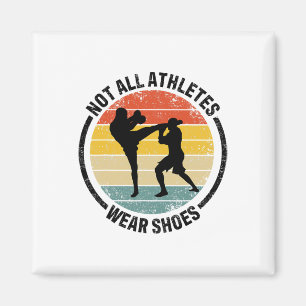 Aimant Kickboxing Kick Boxing Tous les athlètes ne porten
