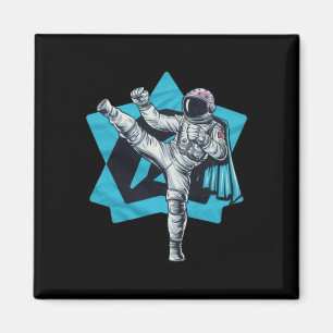 Aimant Kickboxing Muay Thai Taekwondo coup de pied haut d