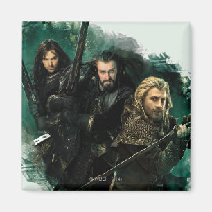 Aimant Kili, THORIN OAKENSHIELD™, et graphique de Fili