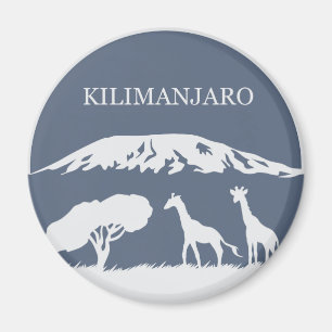 Aimant Kilimanjaro (bleu)