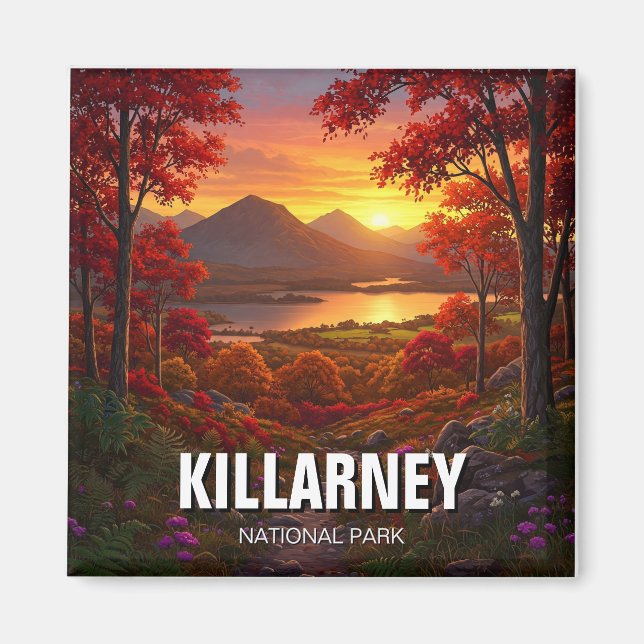 Aimant Killarney National Park Irlande Travel (Devant)