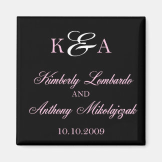 Aimant kim et anthony sur noir