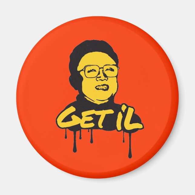 Aimant Kim Jong-il (Devant)