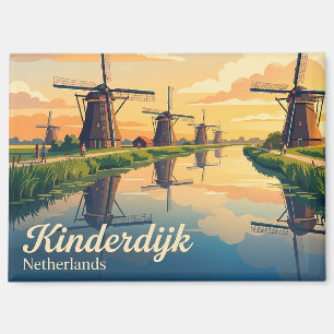 Aimant Kinderdijk Pays-Bas
