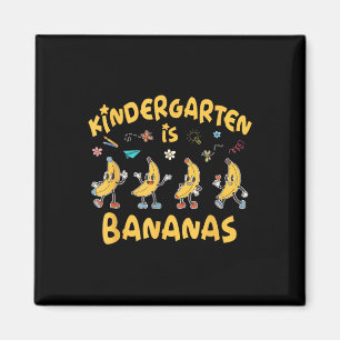 Aimant Kindergarten Is Bananas Funky Enseignant Étudiants
