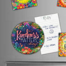Kindness Matters Fun Floral Plutôt Inspirivé