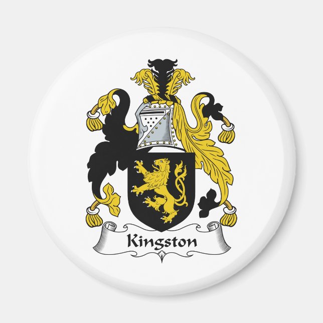 Aimant Kingston Family Crest (Devant)
