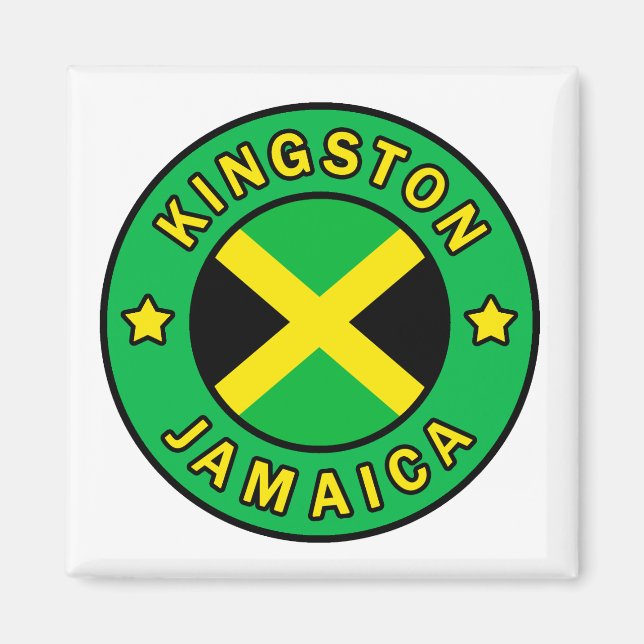 Aimant Kingston Jamaïque (Devant)