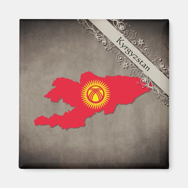 Aimant Kirghizistan (Devant)