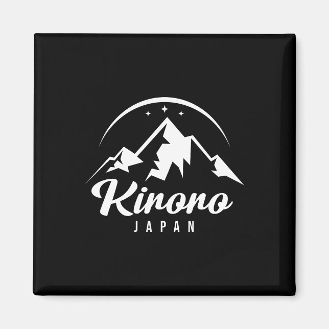 Aimant Kiroro Japon Station de ski Ski Snowboard (Devant)
