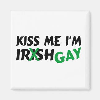 Aimant Kiss Me Im Irish Gay
