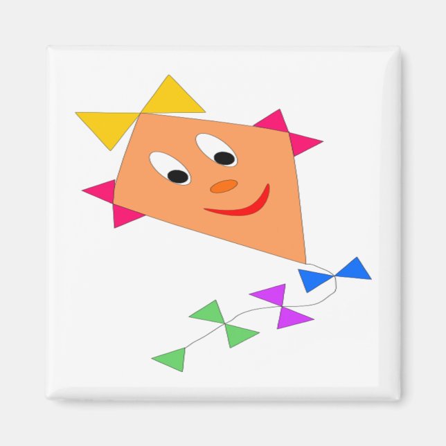 Aimant Kite mignon (Devant)