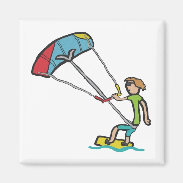 Aimant Kiteboard (Devant)