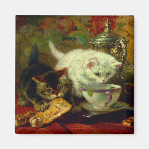 Aimant Kittens Tea Party