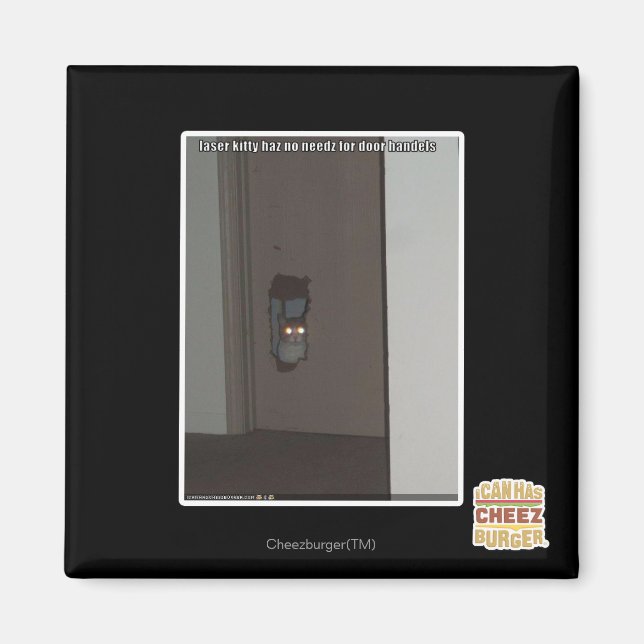 Aimant Kitty laser (Devant)