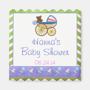 Aimant Kiwi Bash Green Chevron Baby Stuff