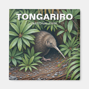 Aimant Kiwi dans le Parc national de Tongariro Nouvelle-Z