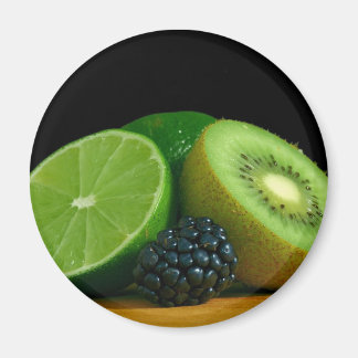 Aimant Kiwi et chaux