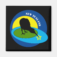 Kiwi - New Zealand Bird & Bro Travel (magnets)