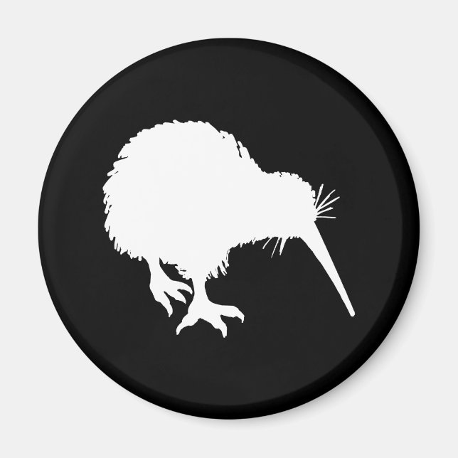 Aimant Kiwi Silhouette (Devant)