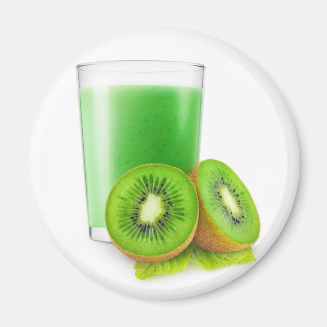 Aimant Kiwi smoothie (Devant)