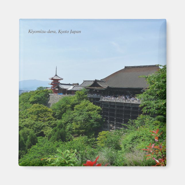 Aimant Kiyomizu-dera Kyoto Japon (Devant)