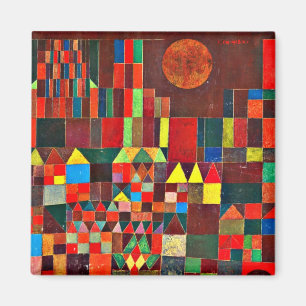 Aimant Klee - Château et Soleil,