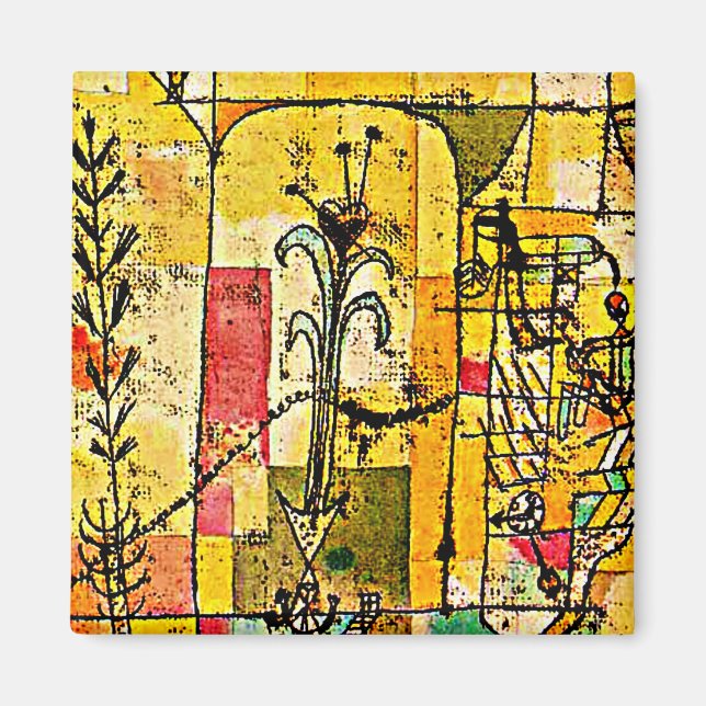 Aimant klee - Conte de Hoffmann, célèbre peinture (Devant)