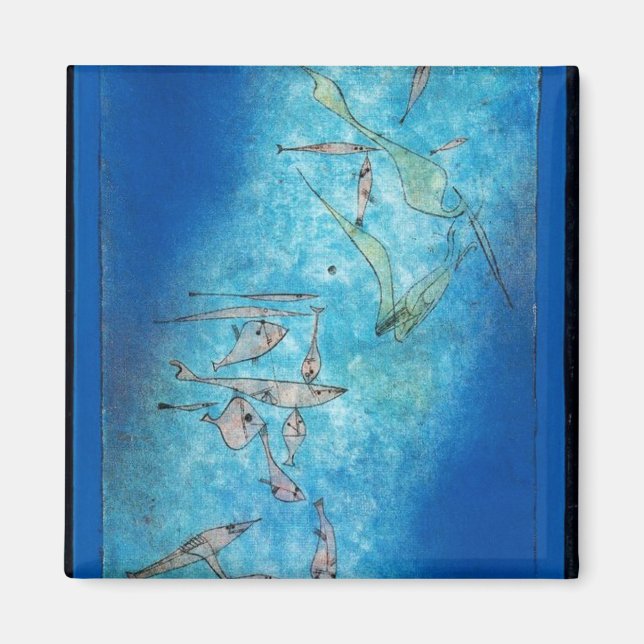 Aimant Klee - Image du poisson (Devant)