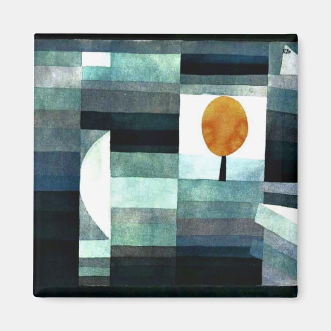 Aimant Klee : Le messager de l'automne (Devant)