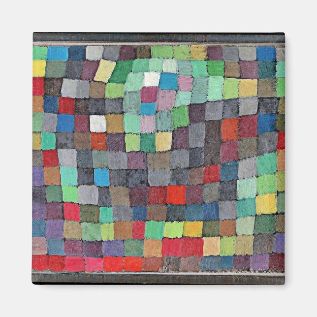 Aimant Klee - May Picture, art abstrait, (Devant)