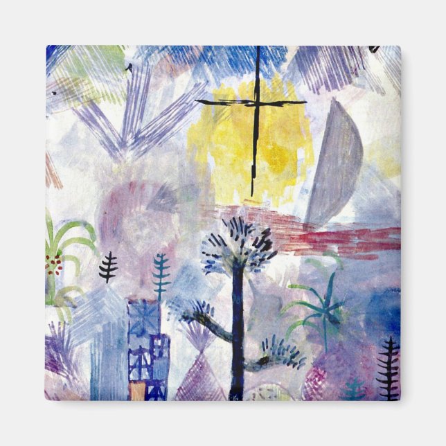 Aimant Klee - Paysage inachevé (Devant)