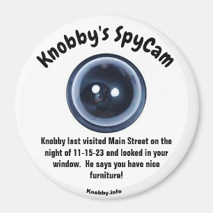 Aimant Knobby's dernier visité Main Street SpyCam