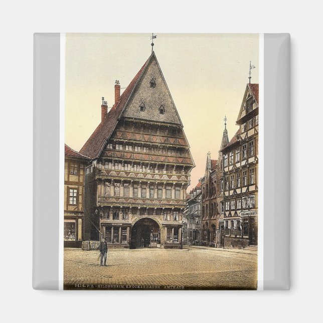 Aimant Knockenhauer Amtshaus, Hildesheim, Hanovre, allema (Devant)