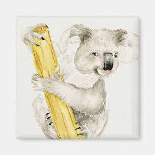 Aimant Koala de bébé   mignon et velu
