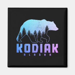 Aimant Kodiak Alaska ours grizzly fierté extérieur nature