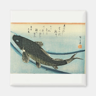 Aimant Koi (Carp) - Impression de poisson japonais de Hir
