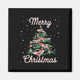 Aimant Koi Fish Xmas Tree Koi Carp Christmas Tree