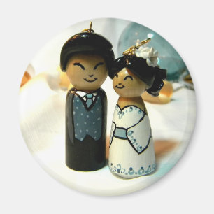 Aimant Kokeshi épousant II