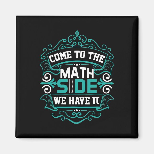 Aimant Komm Zum Math Côté Wir Haben Pi - Jour Pi (Devant)