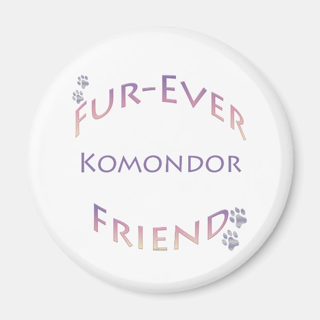Aimant Komondor Furever (Devant)