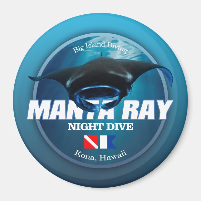 Aimant Kona Night Dive (DD2) (Devant)