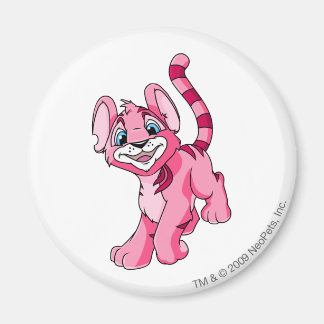 Aimant Kougra rose