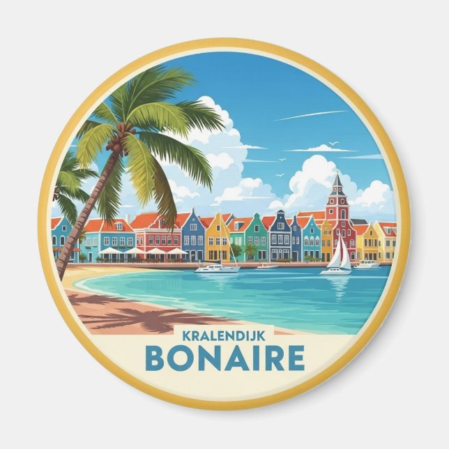 Aimant Kralendijk Bonaire Caraïbes néerlandaises (Devant)